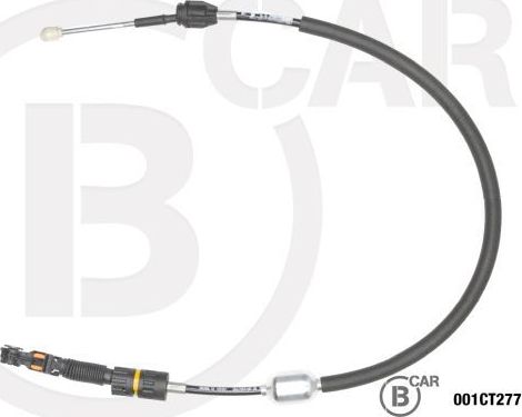 Трос переключения передач КПП B CAR для Citroen Xsara 1998-2005. Артикул 001CT277