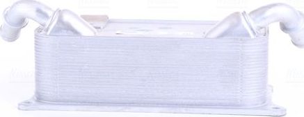 Радиатор масляный (маслоохладитель) для двигателя Nissens (алюминий) для Porsche Cayenne II (958) 2010-2014. Артикул 90937