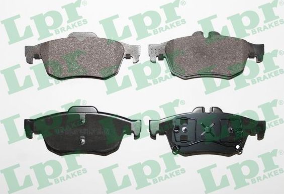 Тормозные колодки LPR задние для Renault Latitude I 2011-2015. Артикул 05P1761