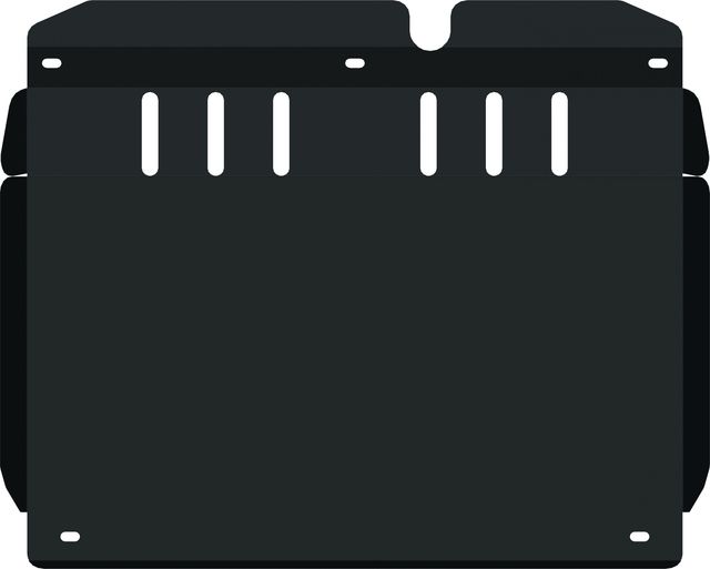 Защита Alfeco для картера и КПП Mitsubishi Galant VIII 2002-2006. Артикул ALF.14.13