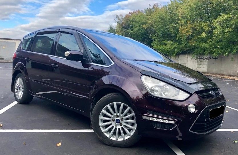 Дефлектор Vip-Tuning для капота Ford S-Max I 2010-2015. Артикул FR28