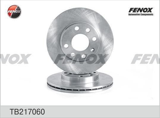 Тормозной диск Fenox передний для Opel Ascona B 1977-1981. Артикул TB217060