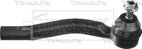 Наконечник рулевой тяги Borg & Beck правый внешний для Renault Koleos I 2011-2016. Артикул BTR5951