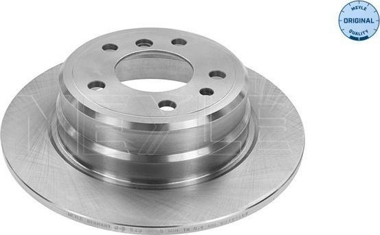 Тормозной диск Meyle Original задний для BMW 7 II (E32) 1985-1994. Артикул 315 523 3006