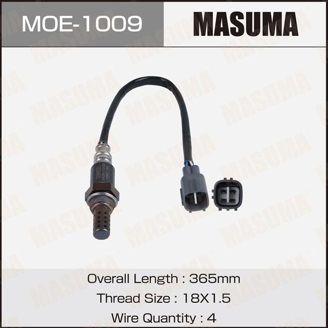 Датчик кислородный MASUMA, TOYOTA CALDINA, CORONA PREMIO / 3SFE, 3SGE Masuma. Артикул MOE1009