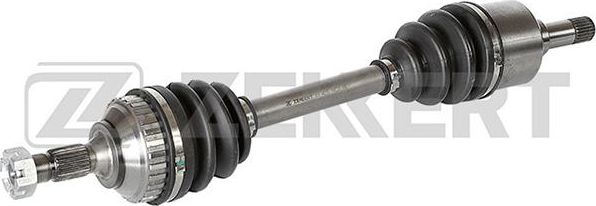 Полуось (привод в сборе, приводной вал) Zekkert передняя левая для Citroen Berlingo I 1996-2011. Артикул AW-4615