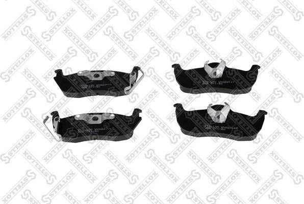 Тормозные колодки Stellox задние для Jeep Commander XK, XH 2005-2010. Артикул 002 011-SX
