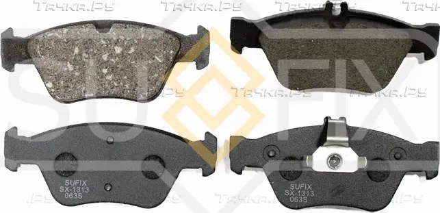 Колодки тормозные передние (Sufix). Артикул SX1313