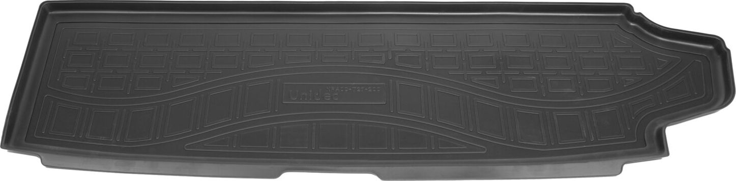 Коврик Норпласт для багажника GAC GS8 2I 2019-2023 (разложенный 3 ряд) Черный. Артикул NPA00-T27-200 