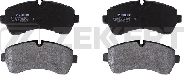 Тормозные колодки Zekkert. Артикул BS-2184