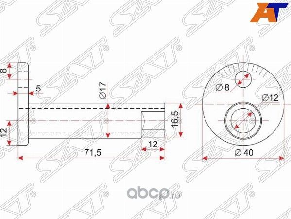 Эксцентрик нижнего рычага TOYOTA CALDINACAMRYGRA (SAT). Артикул ST4840932030