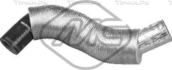 Патрубок интеркулера Metalcaucho для Citroen C5 I 2001-2008. Артикул 09535