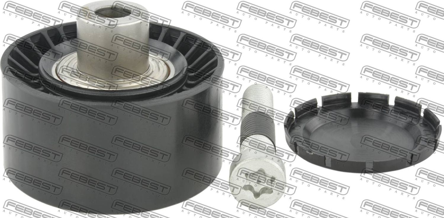 Направляющий (ведущий) ролик приводного поликлинового ремня Febest. Артикул 1988-F80