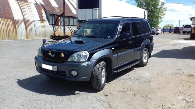 Дефлекторы Cobra Tuning для окон Hyundai Terracan 2001-2007. Артикул H23801