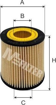 Масляный фильтр MFilter. Артикул TE 4044