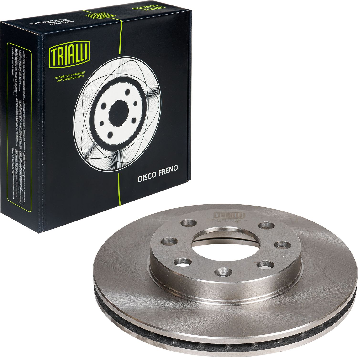 Тормозной диск Trialli. Артикул DF 051101