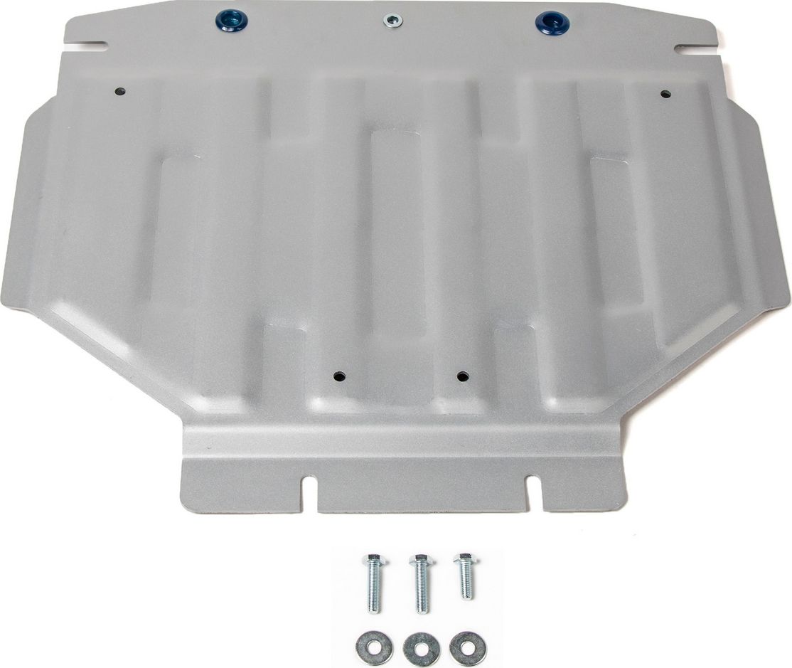 Защита алюминиевая Rival для картера (часть 2) Lexus LX 570 2007-2015 2015-2026. Артикул 333.5714.2