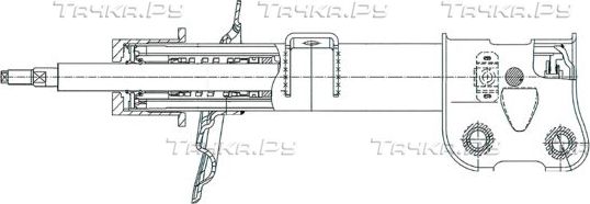 Амортизатор CTR. Артикул GY0862G