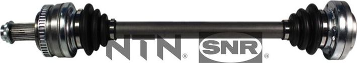 Полуось (привод в сборе, приводной вал) NTN / SNR. Артикул DK50.013