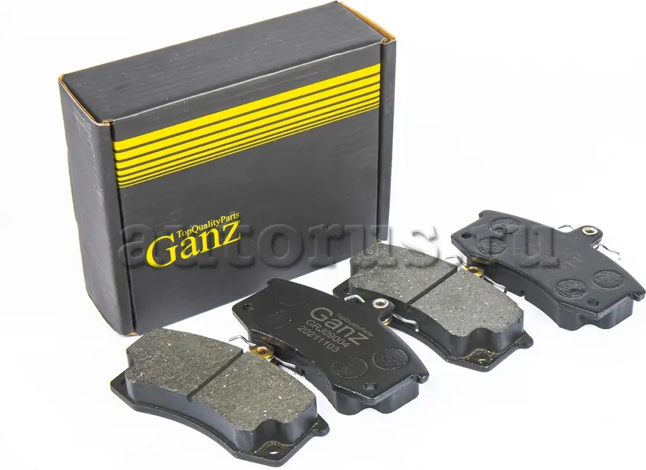 Колодки тормозные дисковые (Ganz). Артикул GRJ09004