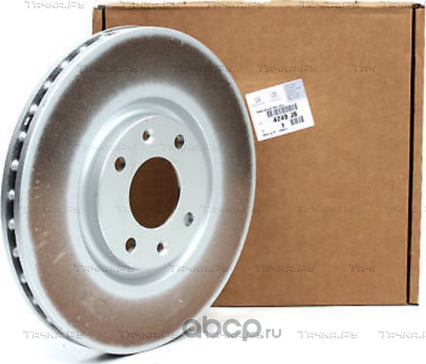 Тормозной диск PSA передний для Peugeot 208 I 2012-2020. Артикул 4249J8