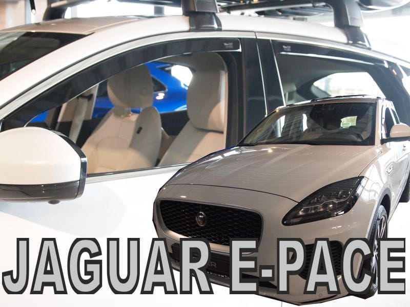 Дефлекторы Heko для окон Jaguar E-Pace 2018-2026. Артикул 18307