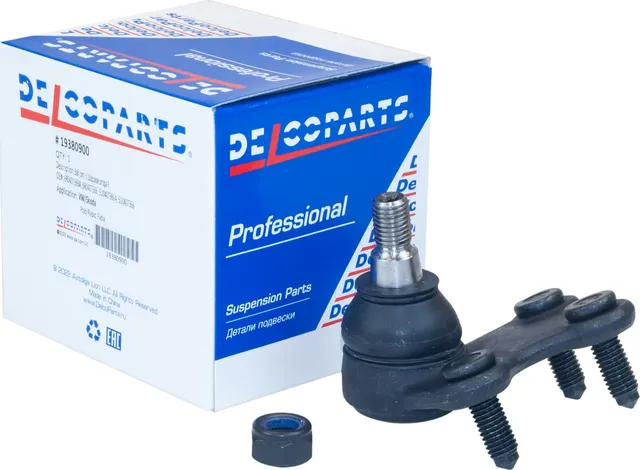 Шаровая опора передняя правая VW  Skoda POLO / RAPID / FABIA / ROOMSTER (Delcoparts). Артикул 19380900