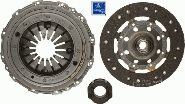 Сцепление (комплект) SACHS для Audi TT I (8N) 1998-2006. Артикул 3000 951 005