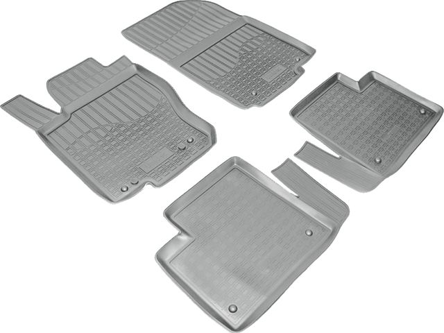 Коврики Норпласт для салона Mercedes-Benz GL-Класс X166 2012-2019 СЕРЫЕ. Артикул NPA10-C56-500-G