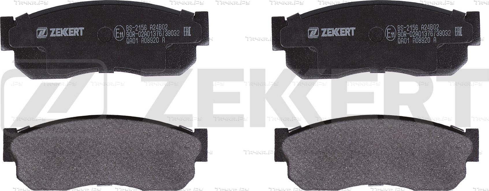 Тормозные колодки Zekkert передние для Subaru Justy I 1986-1989. Артикул BS-2156