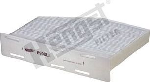 Салонный фильтр Hengst. Артикул E998LI