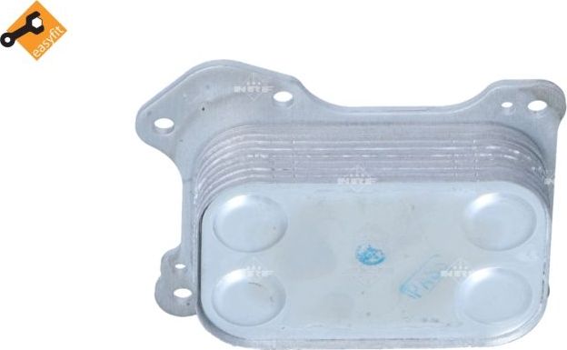 Радиатор масляный (маслоохладитель) для двигателя NRF EASY FIT. Артикул 31167