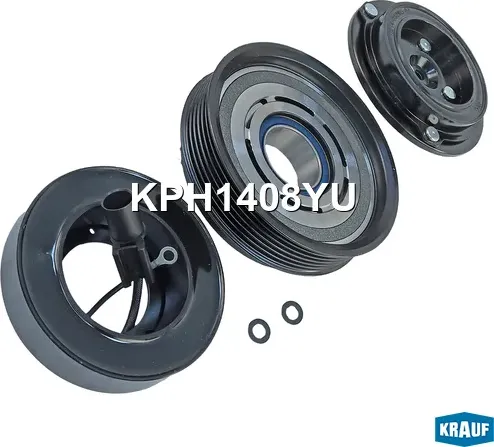Шкив компрессора кондиционера (Krauf) Krauf. Артикул KPH1408YU