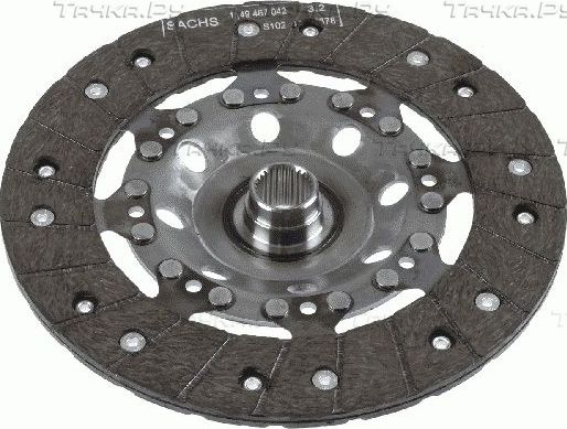 Диск сцепления SACHS для Skoda Octavia Tour 1996-2010. Артикул 1864 000 084