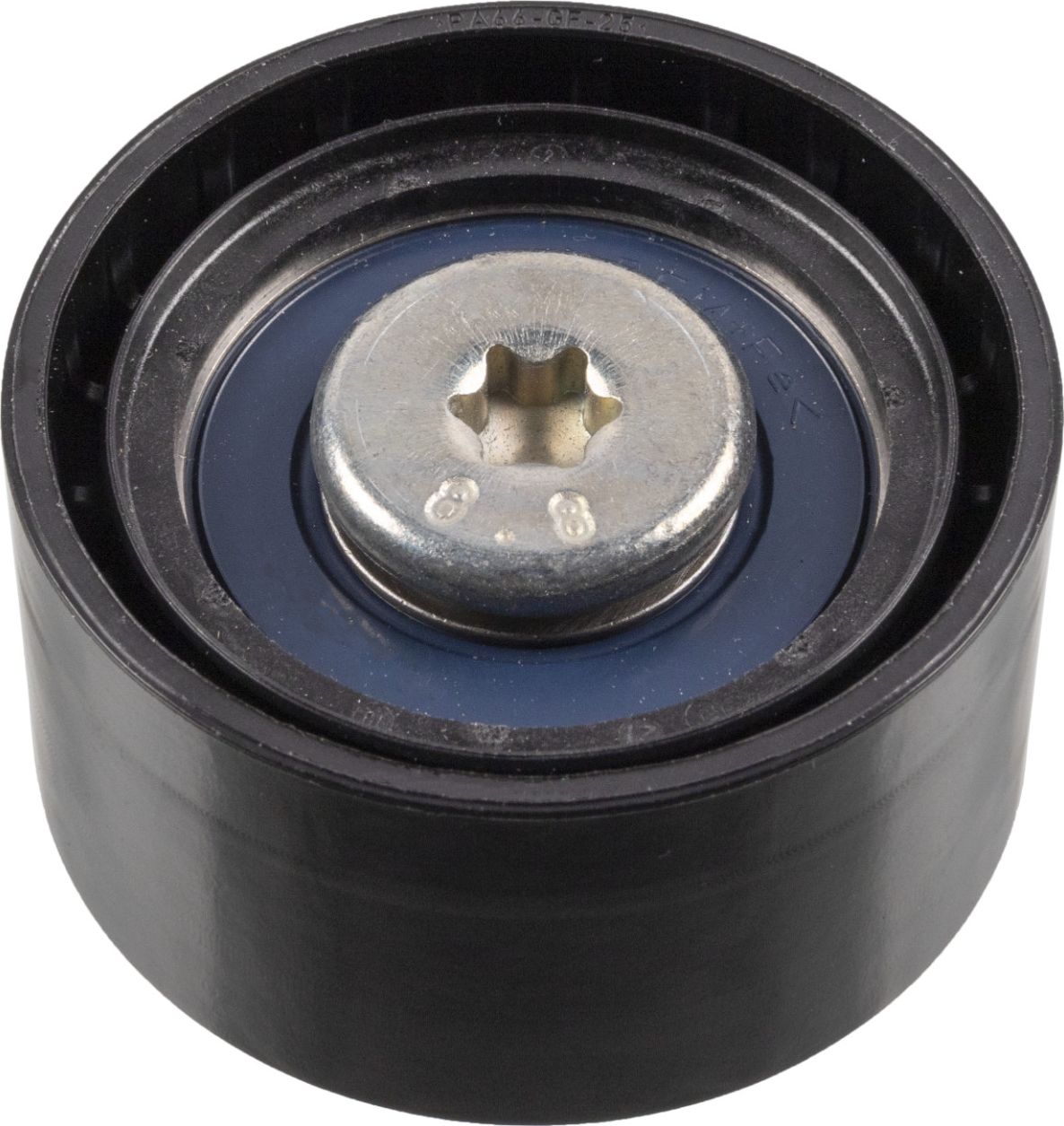 Направляющий (ведущий) ролик приводного поликлинового ремня Febi Bilstein (полимерный материал). Артикул 30441