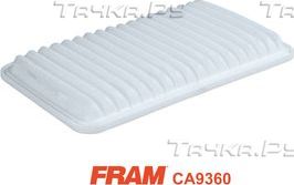 Воздушный фильтр Fram для Toyota Alphard I 2003-2008. Артикул CA9360