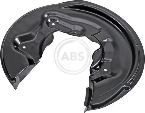 Кожух (щиток) тормозного диска ABS (алюминий) задний правый для Audi S3 II (8P) 2006-2013. Артикул 11060