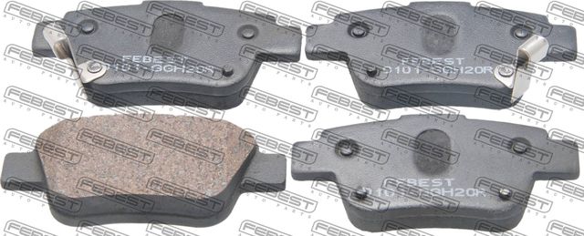 Тормозные колодки Febest. Артикул 0101-GGH20R