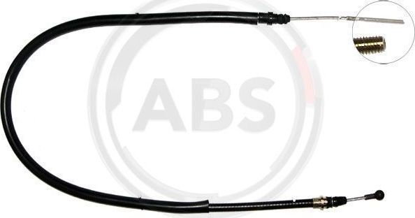 Трос ручника (тросик ручного тормоза) ABS. Артикул K16777