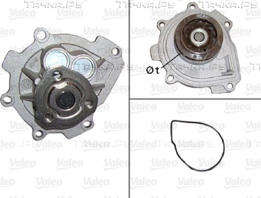 Помпа (водяной насос) Valeo для Opel Zafira B 2005-2015. Артикул 506837