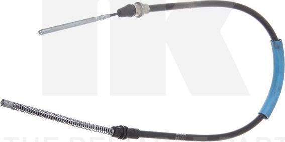 Трос ручника (тросик ручного тормоза) NK. Артикул 903783