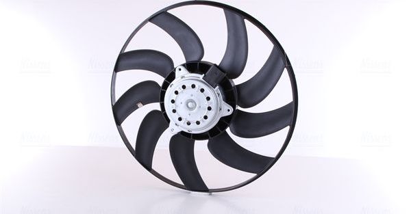 Вентилятор радиатора двигателя Nissens левый для Audi A4 IV (B8) 2007-2015. Артикул 85728