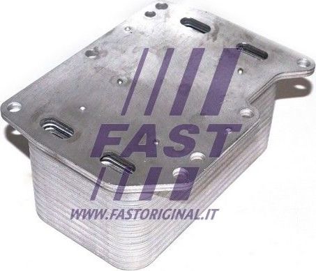 Радиатор масляный (маслоохладитель) для двигателя Fast. Артикул FT55143