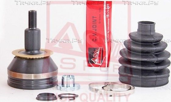 Шрус наружный (граната) Asva передний для Skoda Fabia II 2006-2014. Артикул VW-PLS