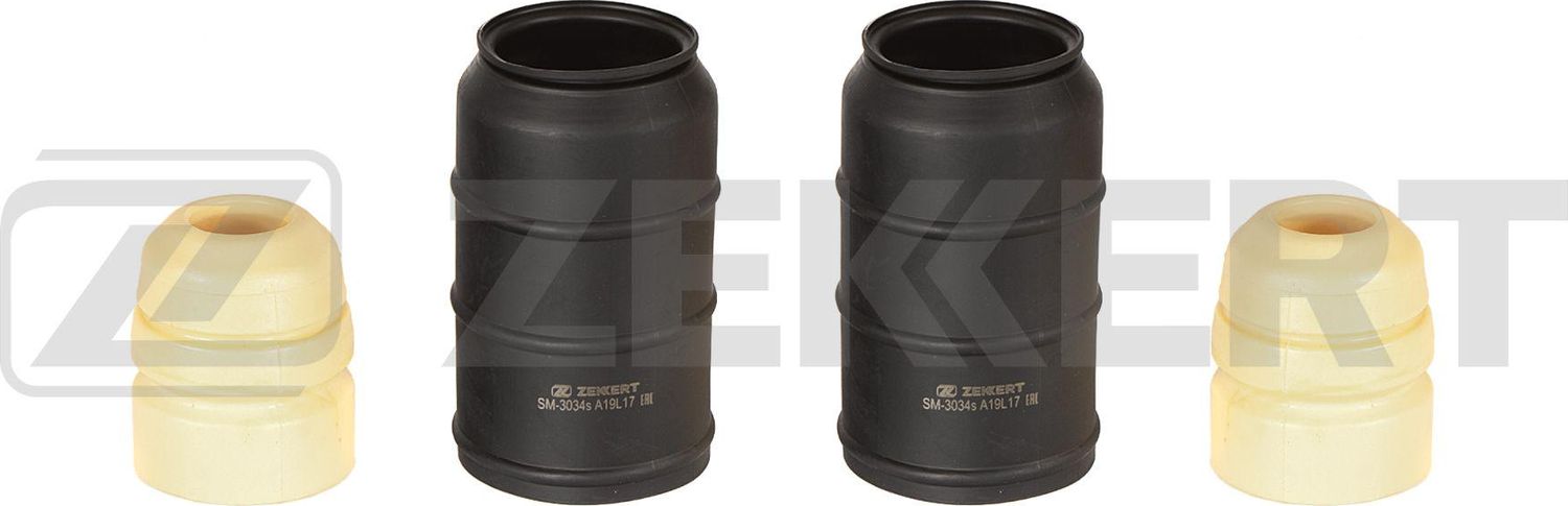 Комплект отбойников и пыльников амортизаторов (стоек) Zekkert (Полиуретан). Артикул SM-3034S
