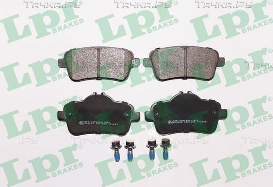 Тормозные колодки LPR задние для Mercedes-Benz GL-Класс II (X166) 2012-2015. Артикул 05P1805
