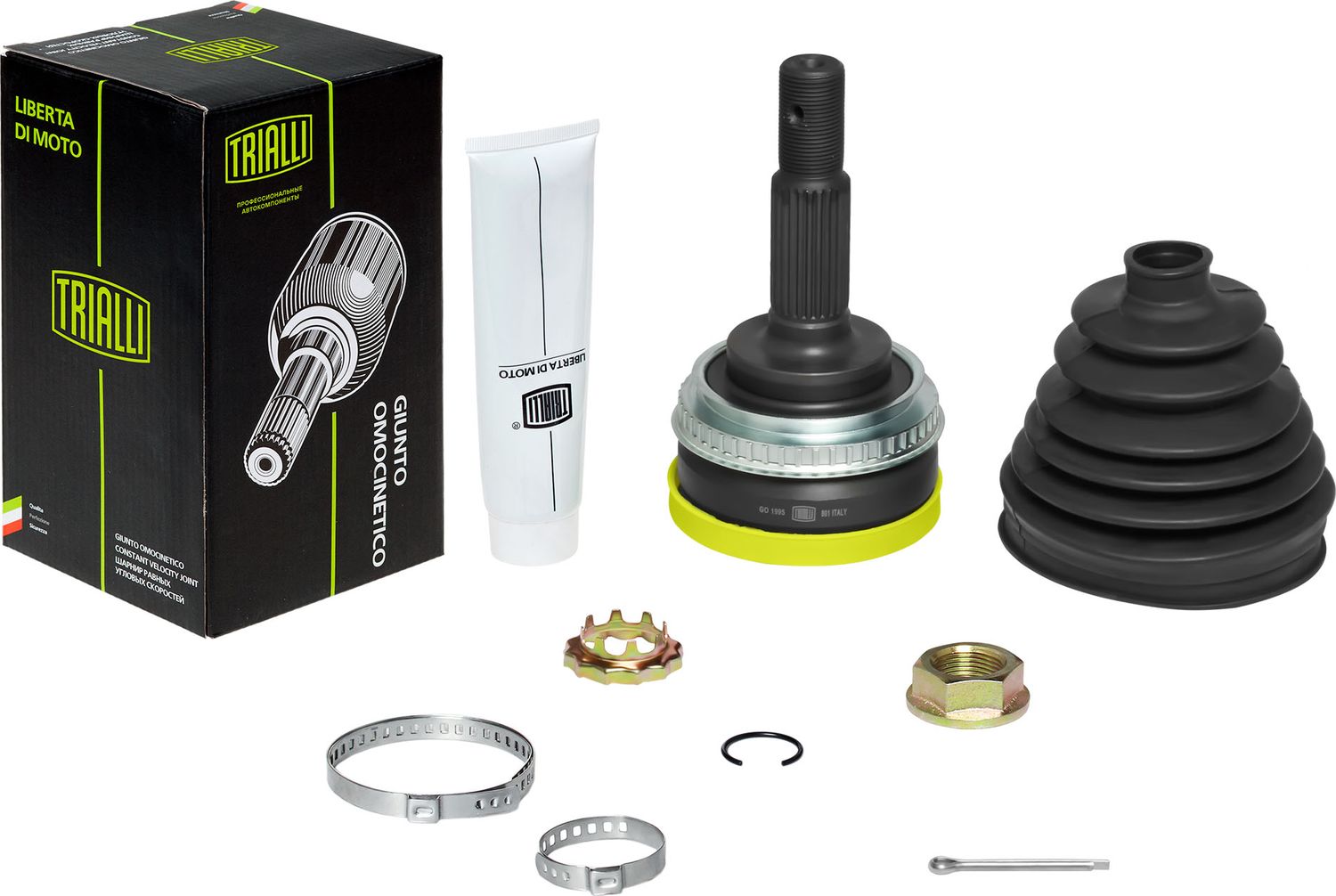 Шрус внутренний (граната) Trialli передний для Toyota Corolla E80 1983-1989. Артикул GO 1995