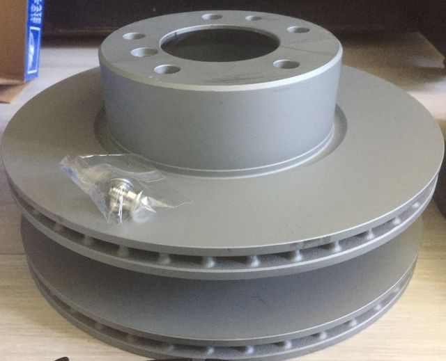 Тормозной диск ATE передний для BMW 5 III (E34) 1987-1996. Артикул 24.0122-0103.1