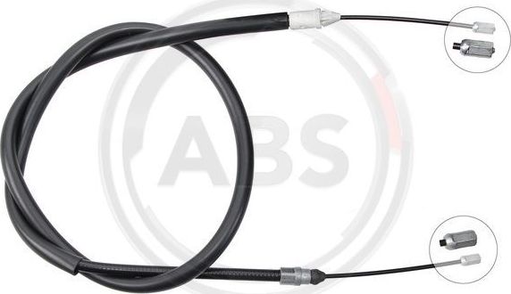 Трос ручника (тросик ручного тормоза) ABS задний правый для Renault Clio II 2000-2013. Артикул K18934