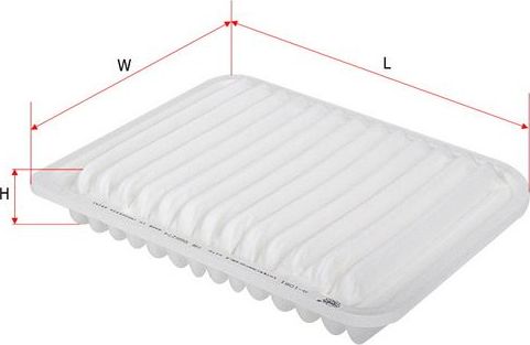 Воздушный фильтр Sakura для Mitsubishi Outlander III 2012-2026. Артикул A-1081